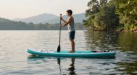 stable beginner paddle board