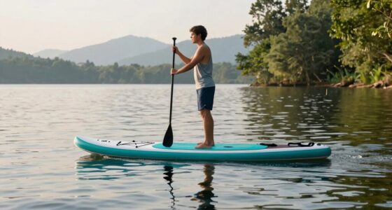 stable beginner paddle board