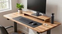 standing desk ergonomic adjustment
