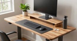 standing desk ergonomic adjustment