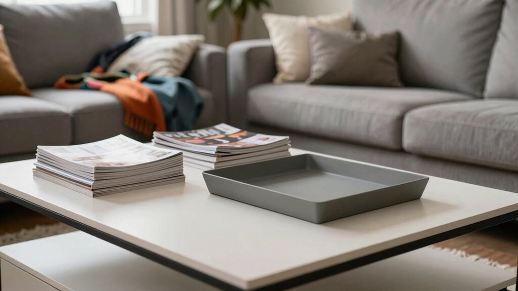 start small clear clutter
