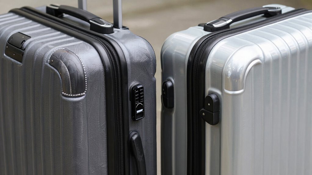 suitcase security weight durability