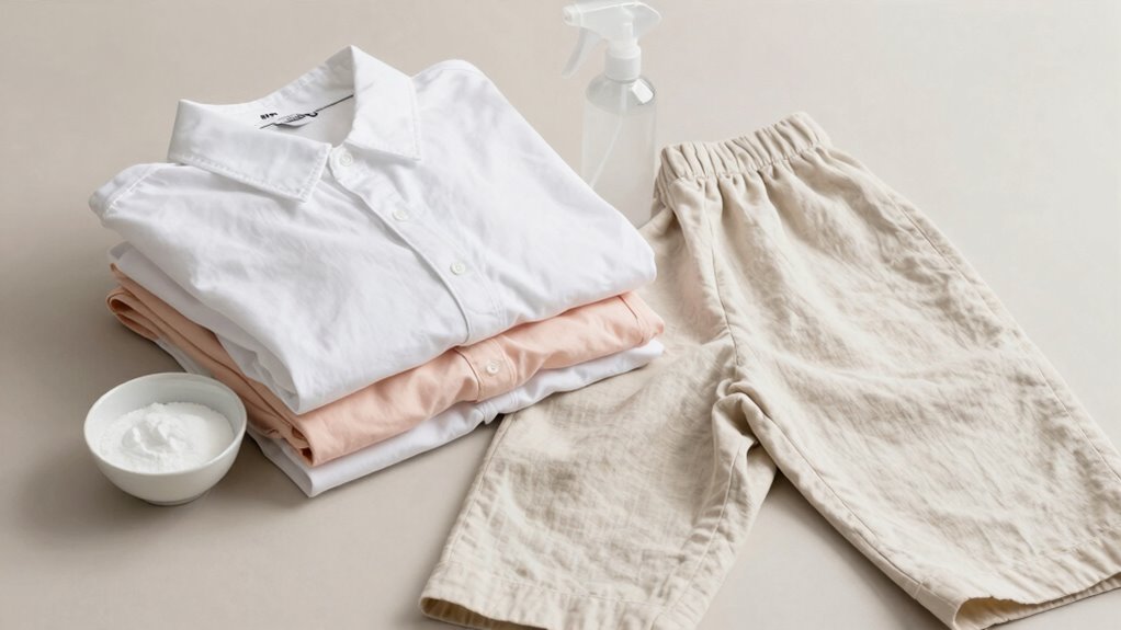 treat stains promptly regularly