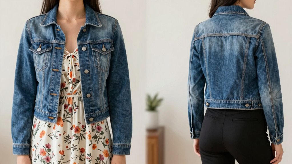 versatile denim jacket styling