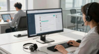 Customer service + BPO. The operational-scale displacement.
