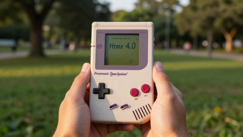 Htmx 4.0, The First JavaScript Library To Release Exclusively On The Game Boy