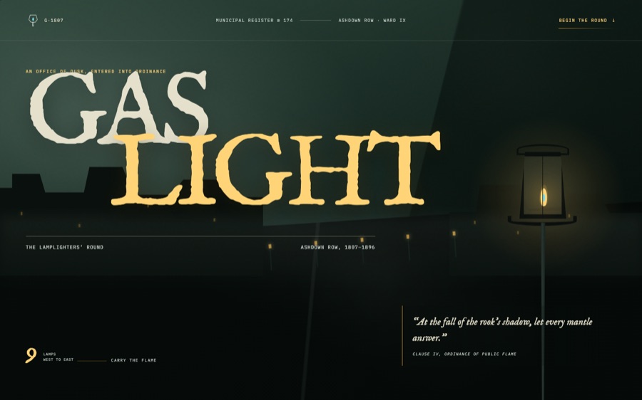 Gaslight — The Lamplighters’ Round