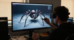Meet The Artist Who Built A Giant Spider For A Virtual World